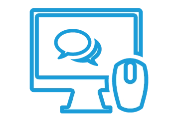 Symbol für hybrides Lernen