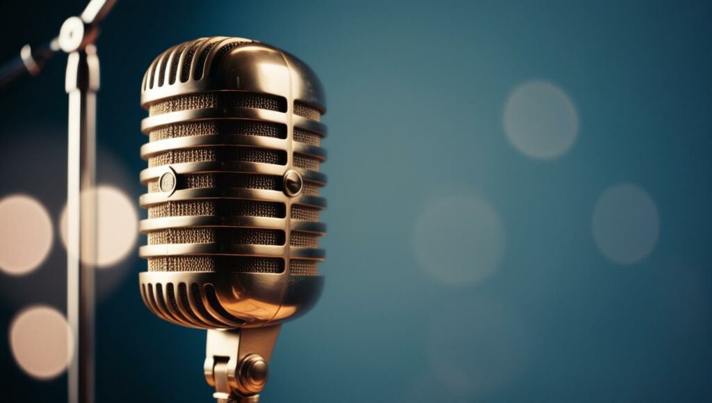 Mikrofon – Symbolbild für KNOLL Podcasts.